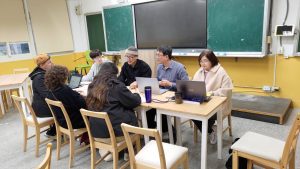 2023-1221 外籍教師教學研究會，討論學習評量和寒假課程代表照片