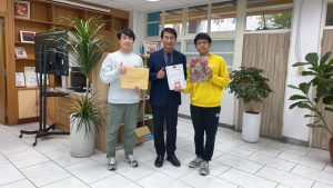 2026-0114台北市114學年度無人機競賽高二學生許譽瀚獲獎暨指導老師物理科詹明儒老師代表照片